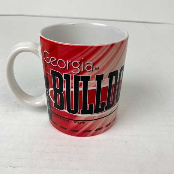 University of Georgia Bulldogs Coffee Cup Mug Licensed Collegiate Ceramic Logo - Picture 6 of 7